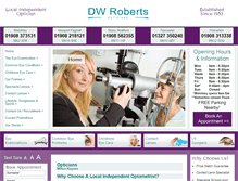 Tablet Screenshot of dwroberts.co.uk